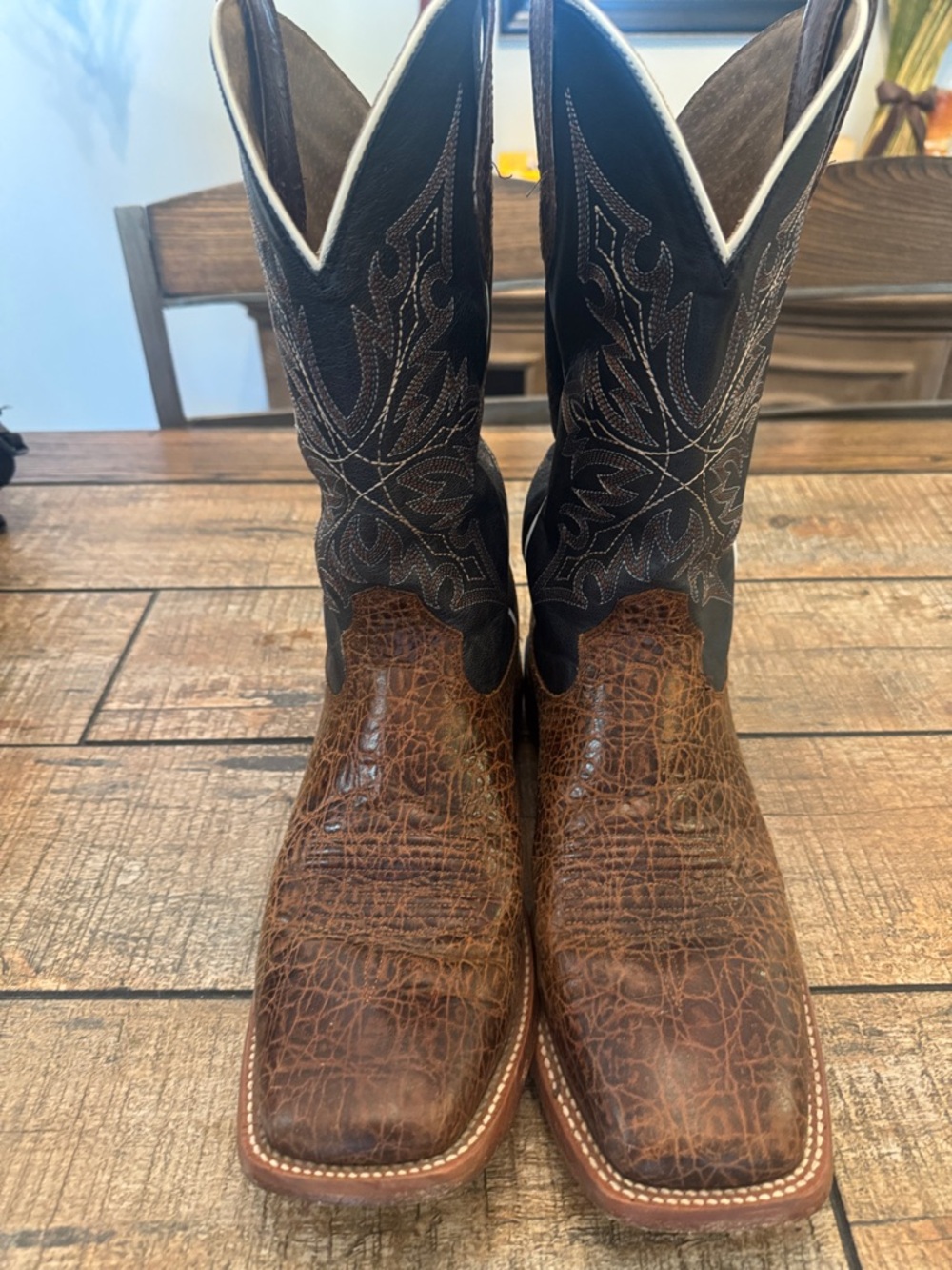 Ariat Brown & Black Men's Cowboy Western Boots